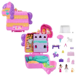 Set de joaca cu 2 papusi si 13 accesorii