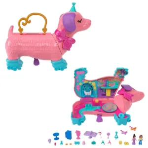 Set de joaca cu 2 papusi si 26 accesorii