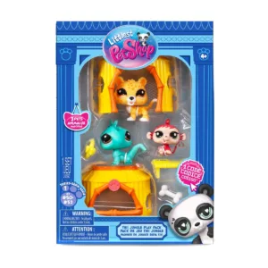 Set de joaca cu 3 animalute