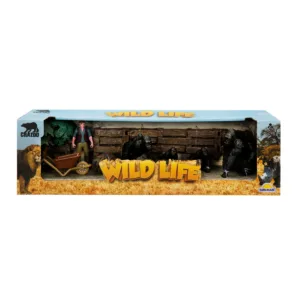 Set de joaca cu animale din jungla