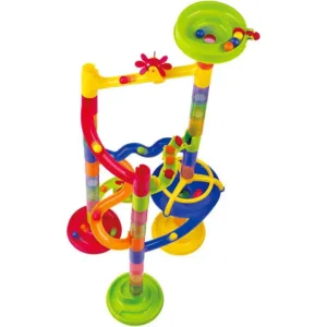 Set de joaca cu bile Play Go Prima Mea Cursa cu Bile 46 piese