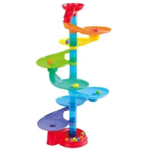 Set de joaca cu bile Play Go Swirly Run 31 piese