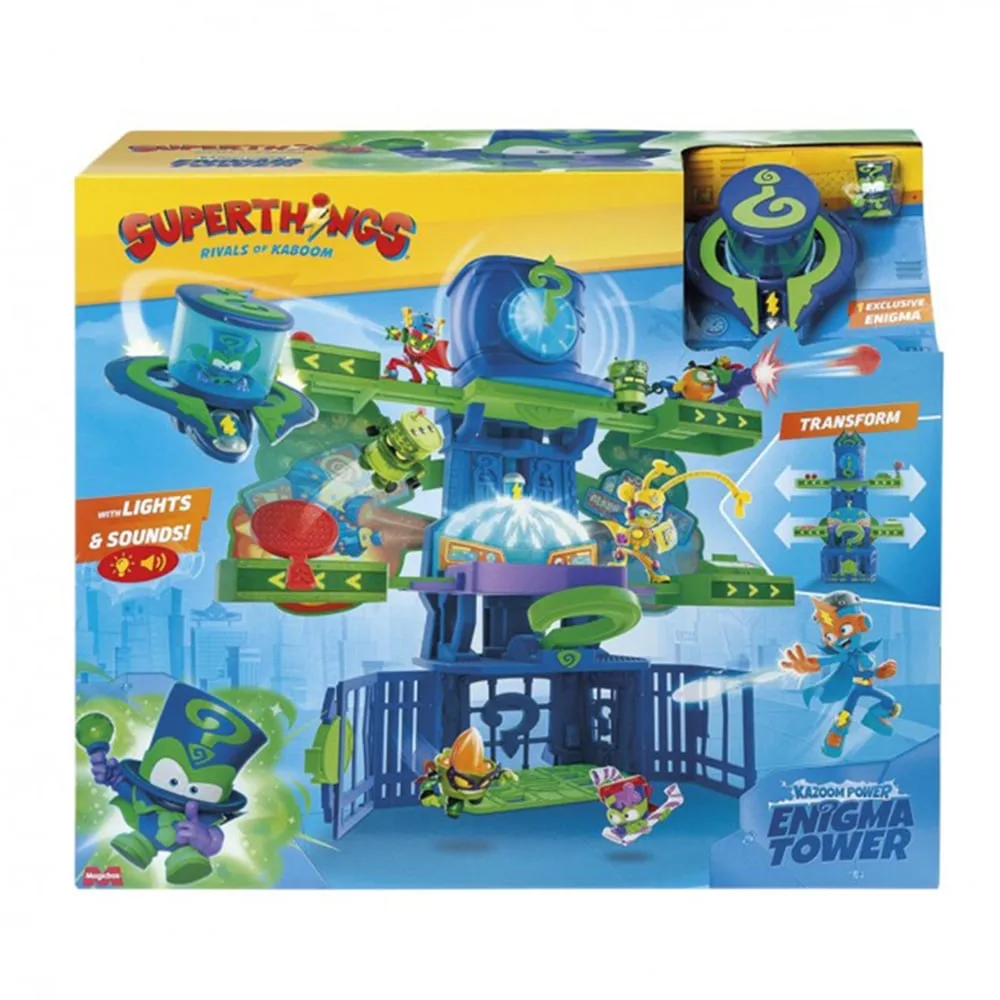 Set de joaca cu figurina Superthings