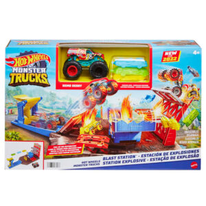 Set de joaca cu masina de teren Monster Trucks