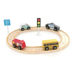 Set de joaca cu masini Metropolis Jadore