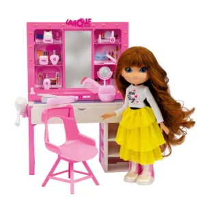 Set de joaca cu papusa Giochi Preziosi Unique Eyes Beauty Day
