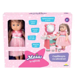 Set de joaca cu papusa Maia in oglinda
