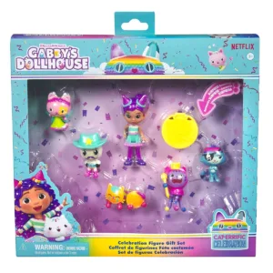 Set de joaca cu papusa si 5 figurine