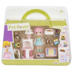 Set de joaca cu papusa si accesorii