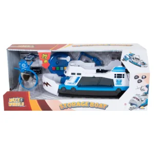 Set de joaca cu vehicul de interventie pe mare