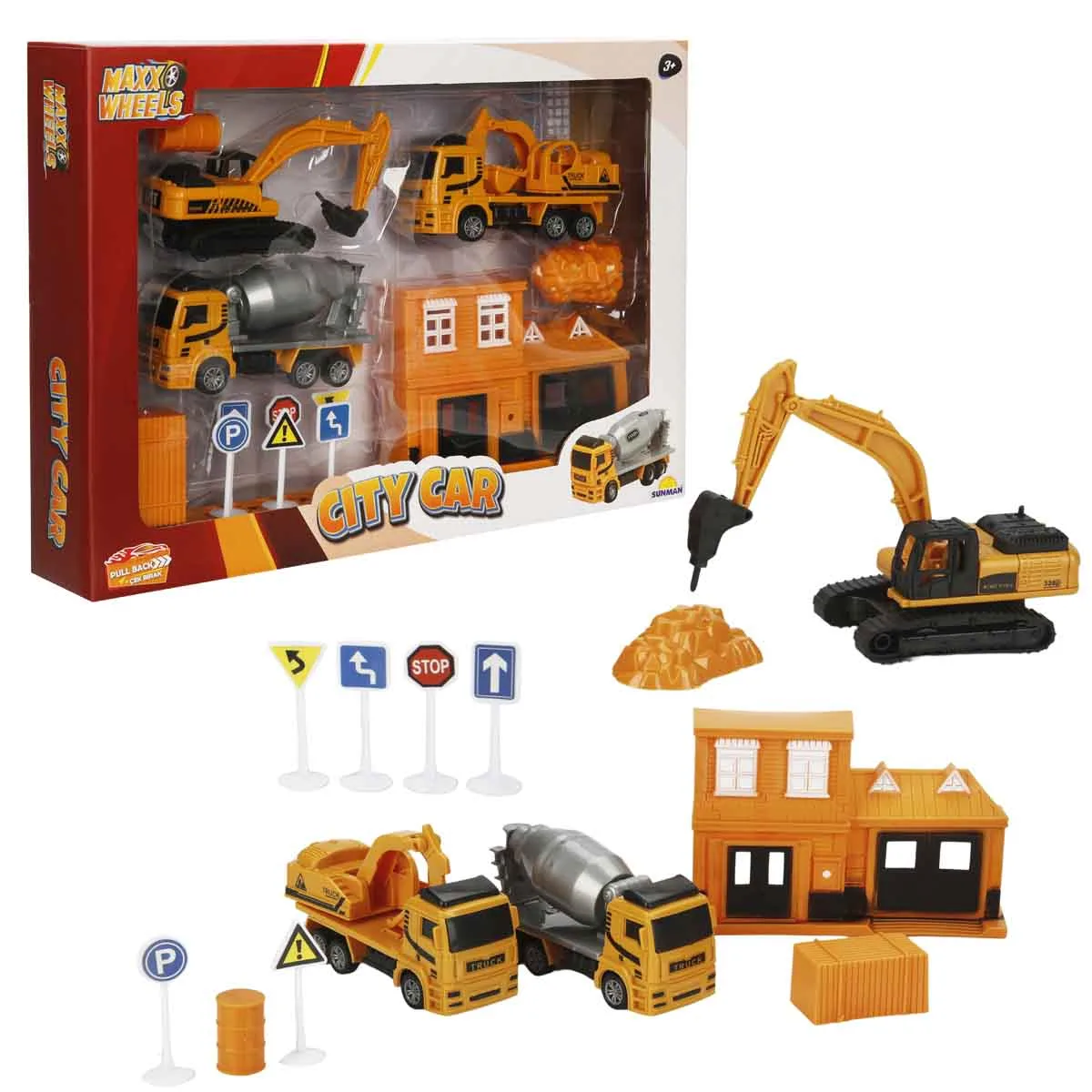 Set de joaca cu vehicule