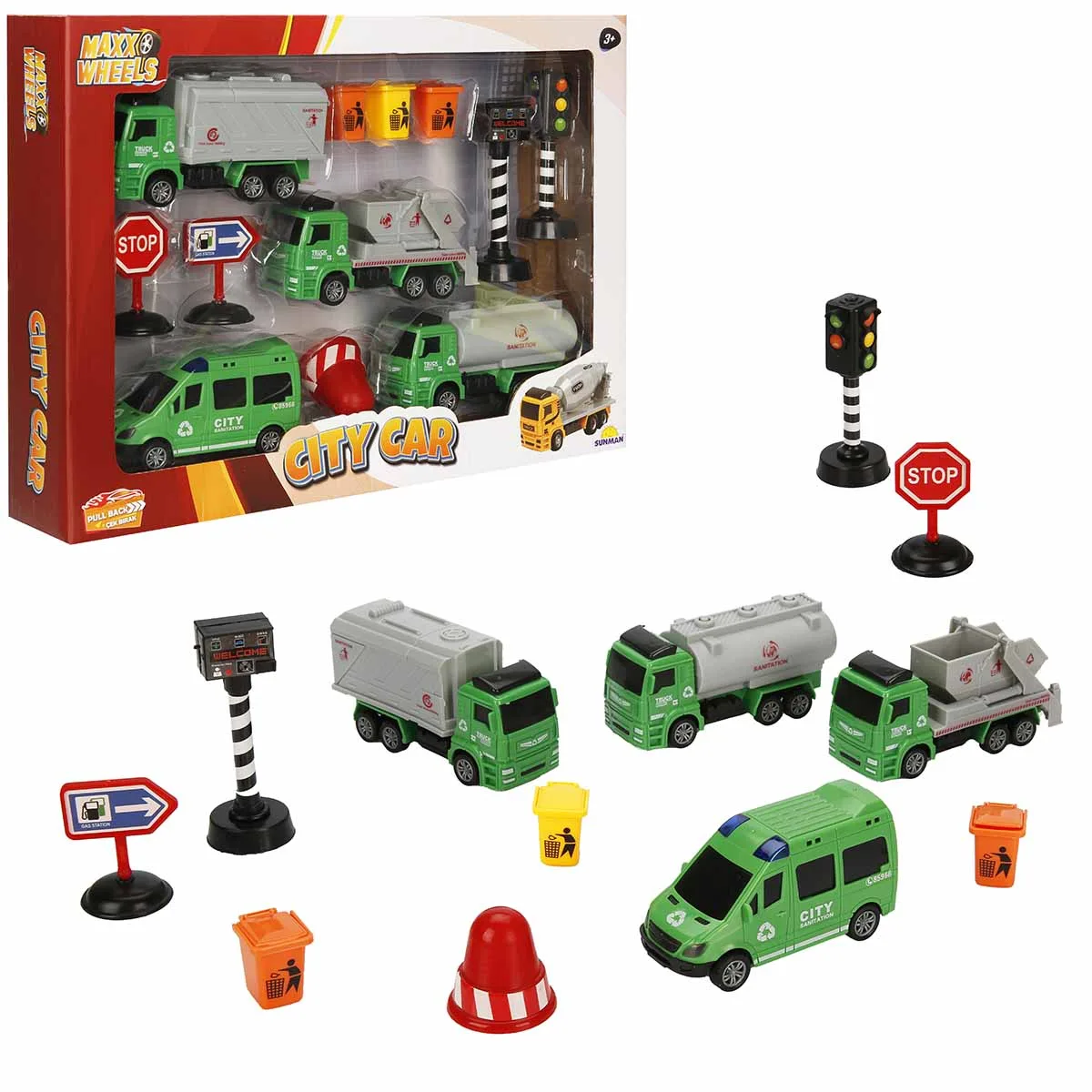 Set de joaca cu vehicule