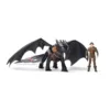 Set de joaca dragon cu Mini Figurina Viking How to Train Your Dragon diverse modele