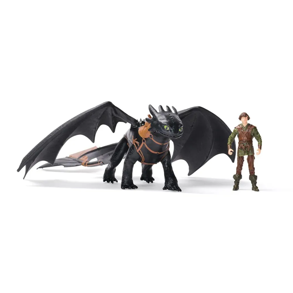 Set de joaca dragon cu Mini Figurina Viking How to Train Your Dragon diverse modele