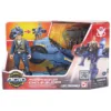 Set de joaca figurina cu vehicul transformabil