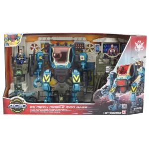 Set de joaca figurina si robot cu accesorii