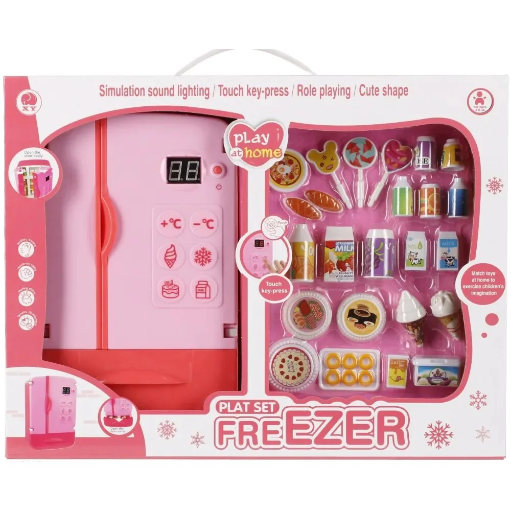 Set de joaca frigider cu produse