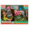 Set de joaca papusa Belissa cu ponei