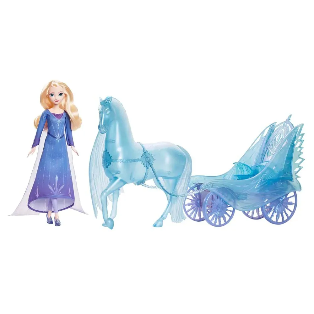 Set de joaca papusa Elsa si Nokk cu caleasca Disney Frozen
