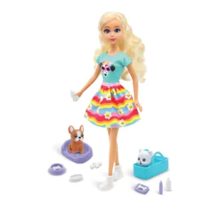 Set de joaca papusa doctor veterinar Dreameez