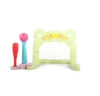 Set de joaca pentru copii Nichiduta Garden Sunny Days Green 2 in 1 cu poarta de fotbal