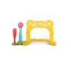 Set de joaca pentru copii Nichiduta Garden Sunny Days Yellow 2 in 1 cu poarta de fotbal
