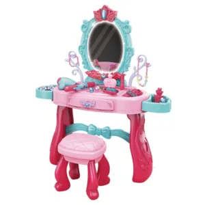 Set de joaca salon infrumusetare cu scaunel Princess Baby
