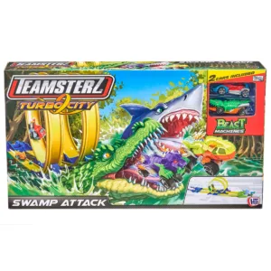 Set de joca pista cu 2 masini
