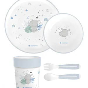 Set de masa cu 5 piese KikkaBoo Savanna Blue