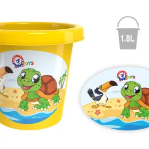 Set de nisip TechnoK galeata cu vaporas si accesorii