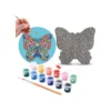 Set de pictura cu figurina din ciment fluture Play Go