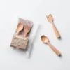 Set de tacamuri bebelusi Miniware My First Cutlery Toffee