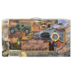 Set de vehicule militare cu figurine
