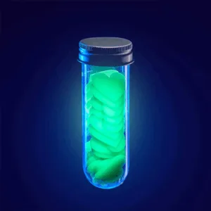 Set decorativ fosforescent Inimi stralucitoare Glowing Imaginations