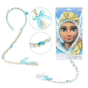 Set diadema de par cu codita Printesa de gheata