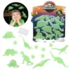 Set dinozauri fosforescenti pentru perete TToys World of Dinosaurs