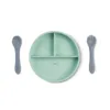 Set diversificare cu 4 piese din silicon Food Fun mint