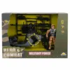 Set elicopter militar cu figurina
