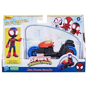 Set figurina cu motocicleta