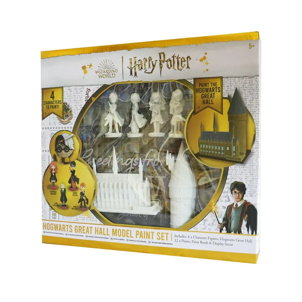 Set figurine de pictat Harry Potter Sala Mare Hogwarts