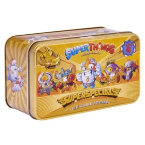 Set figurine in cutie metalica SuperThings Super Speciale Seria 4