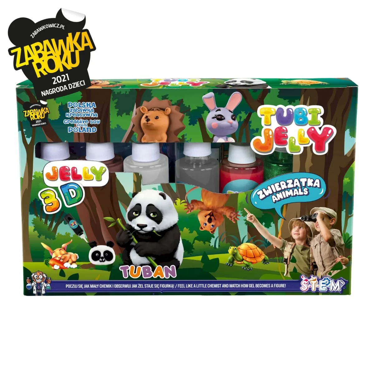 Set gel modelator Tubi Jelly