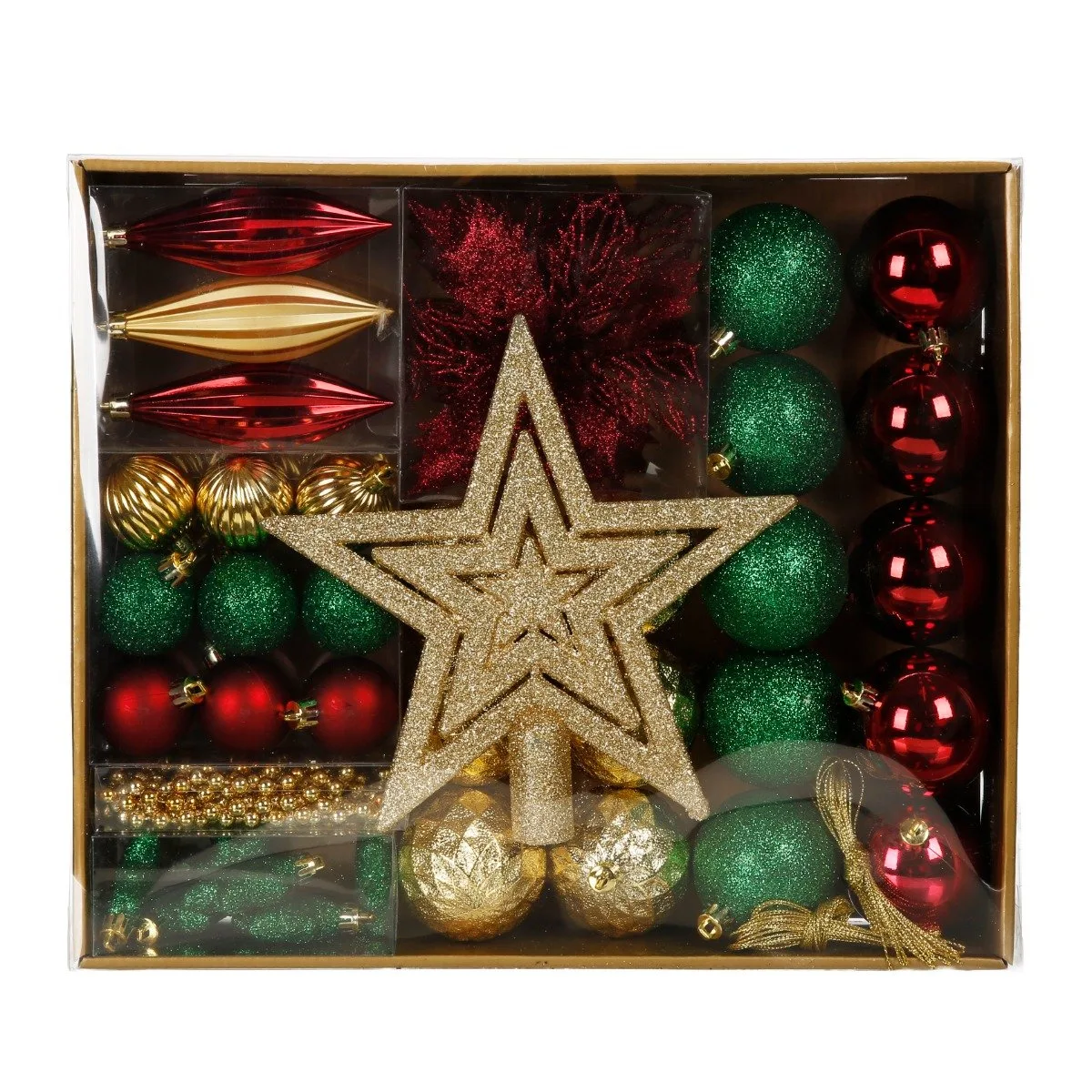 Set globuri si ornamente de Craciun