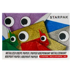 Set hartie creponata metalizata Starpak