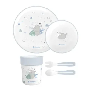 Set hranire bebelusi Kikka Boo Savanna 5 piese Blue
