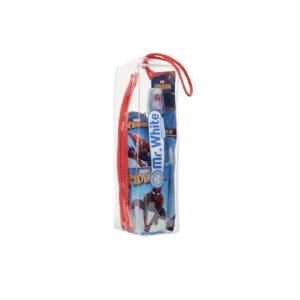 Set igiena dentara copii Mr.White cu borseta Spiderman