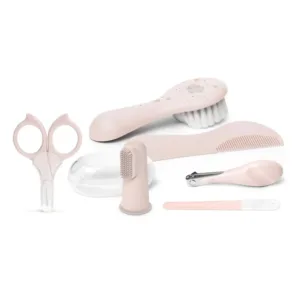 Set ingrijire bebelusi cu 6 piese Dreams roz