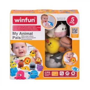 Set jucarii de baie Winfun animalute de la ferma