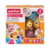 Set jucarii de baie Winfun animalute din jungla