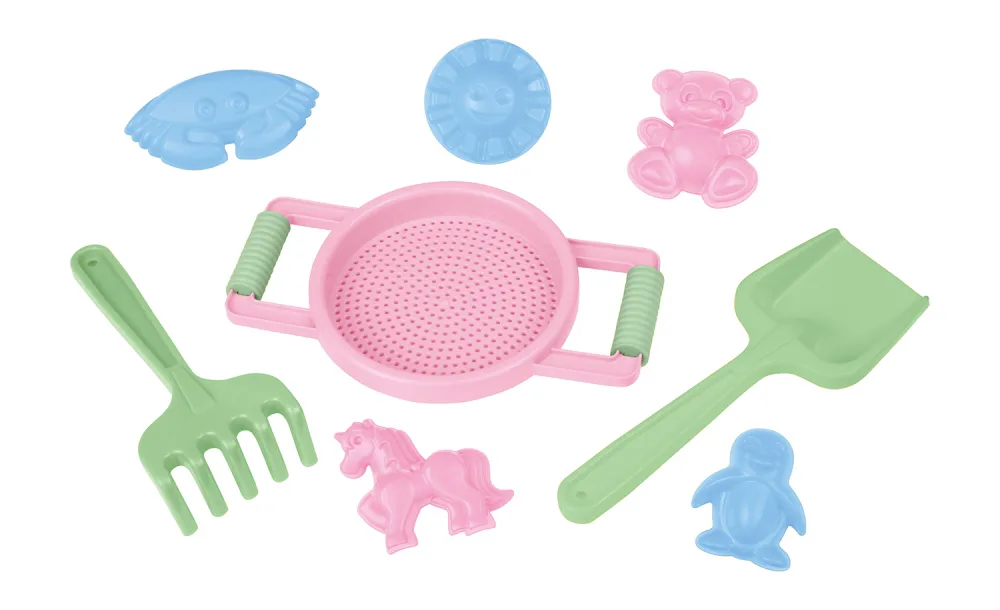 Set jucarii pentru nisip Lena cu 8 piese